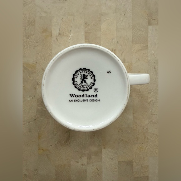 Roy Kirkham Fine Bone China England Rabbit BlackBerry Coffee Tea Mug Collectible - Picture 3 of 4